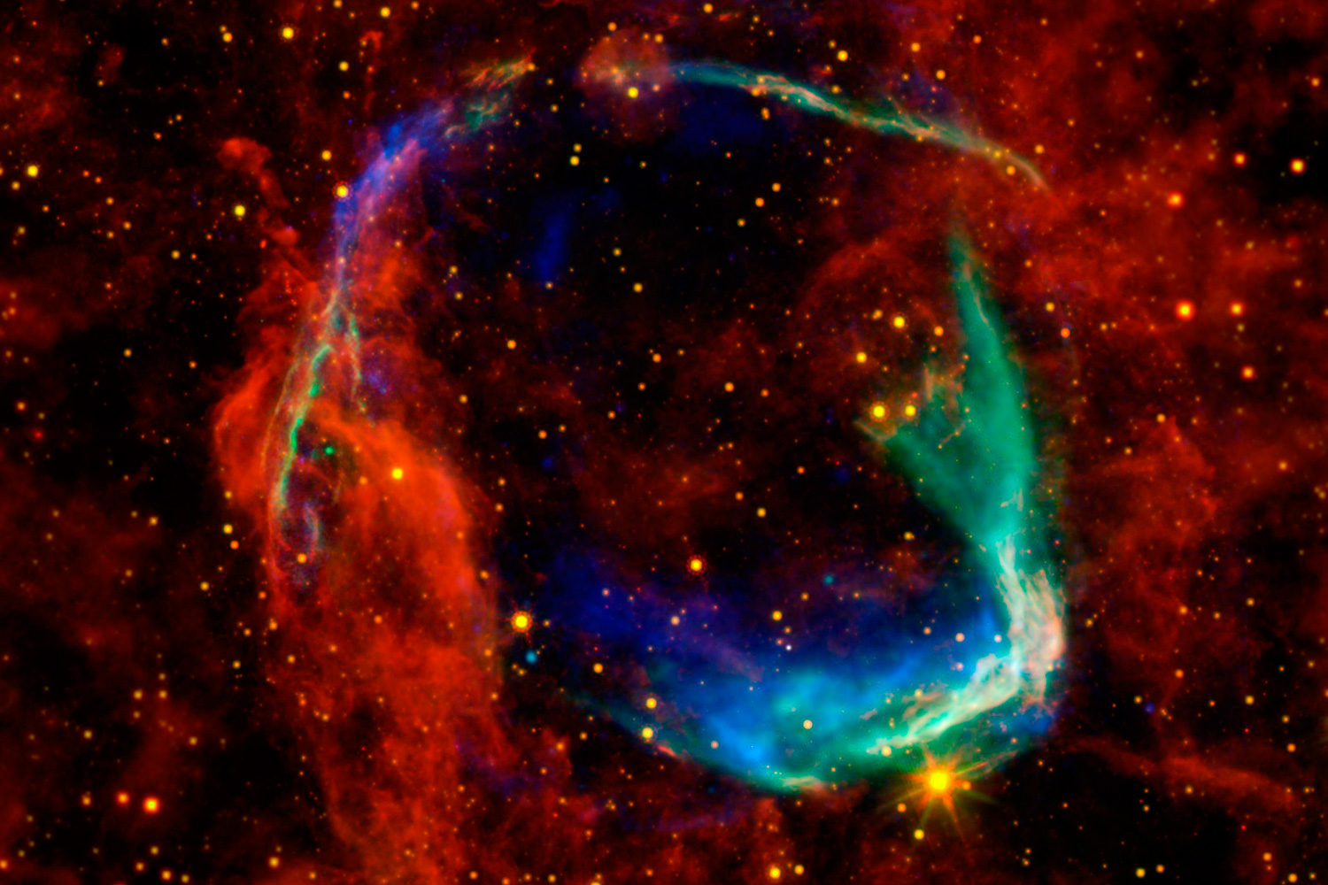 La lluvia radioactiva de una supernova cubrió a los primeros humanos