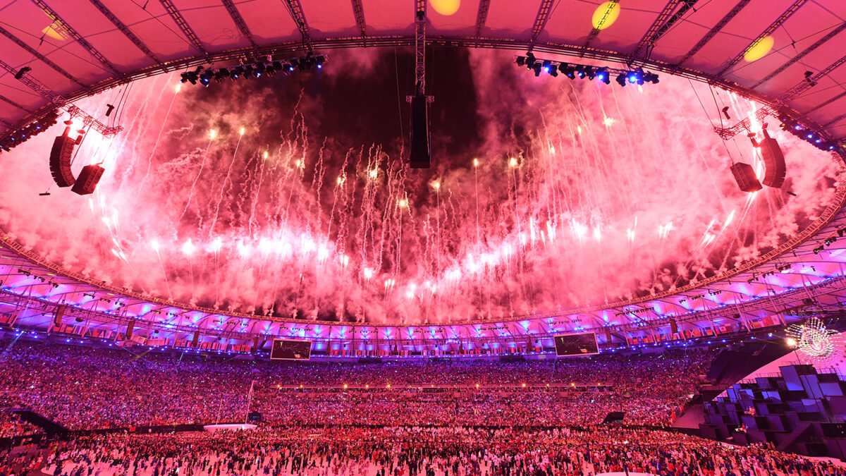 La ceremonia de inauguración de Río 2016, sin comentarios