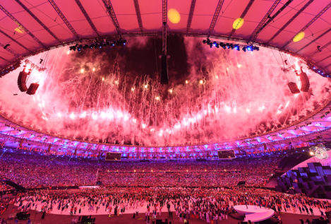 La ceremonia de inauguración de Río 2016, sin comentarios