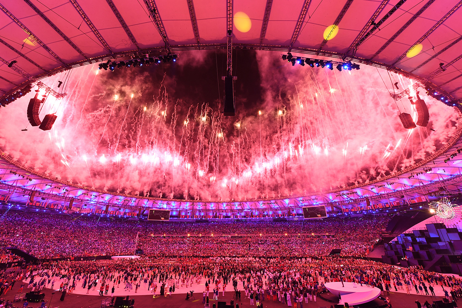 La ceremonia de inauguración de Río 2016, sin comentarios