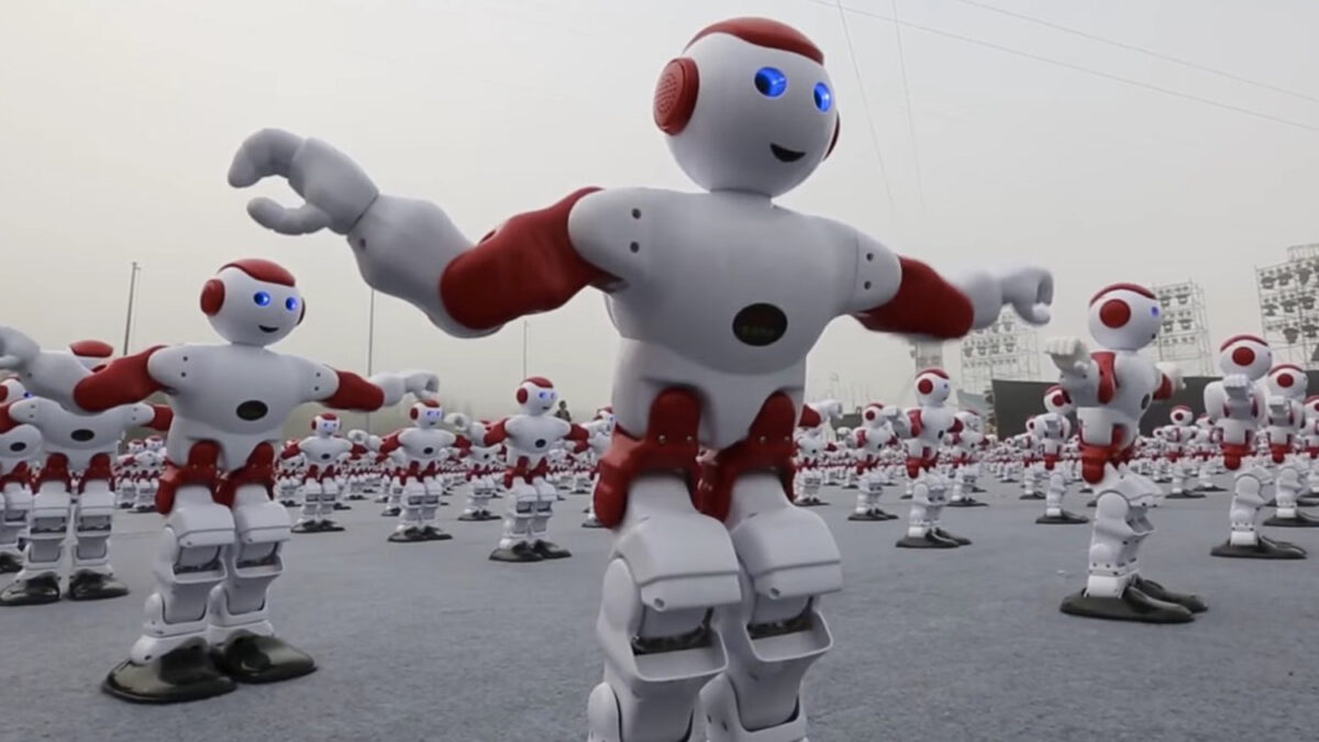 El baile coral de más de mil robots que ha batido el récord Guinness