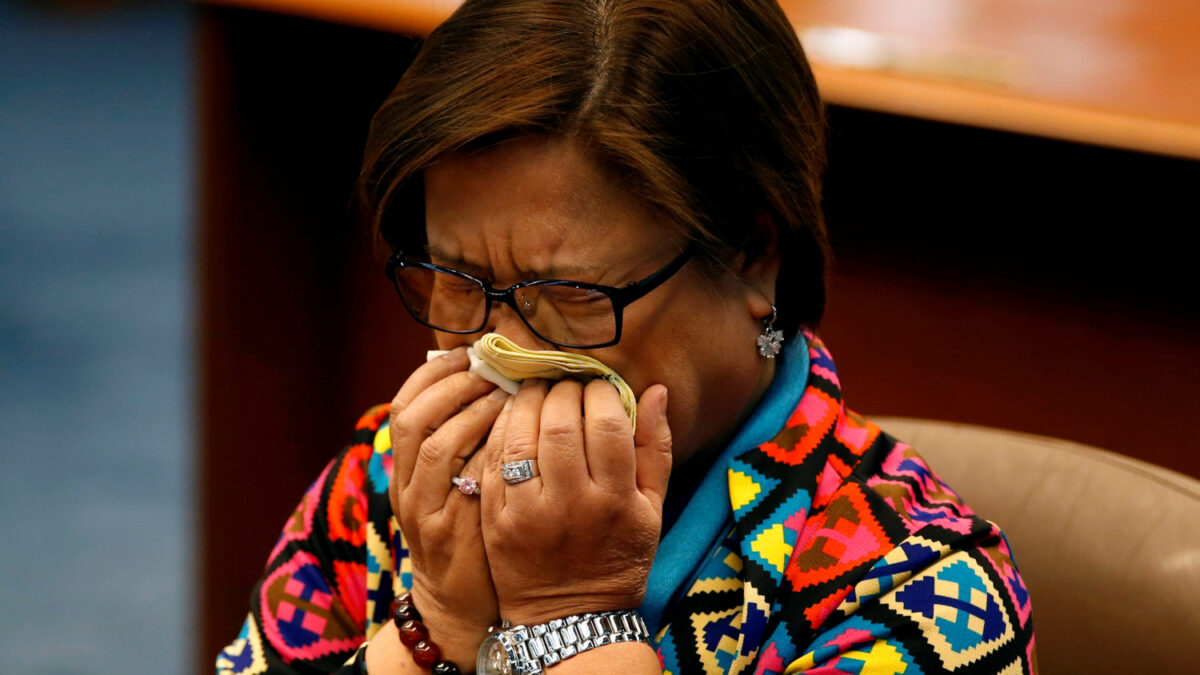 Leila de Lima, la enemiga de Duterte que investiga los asesinatos de drogadictos  en Filipinas