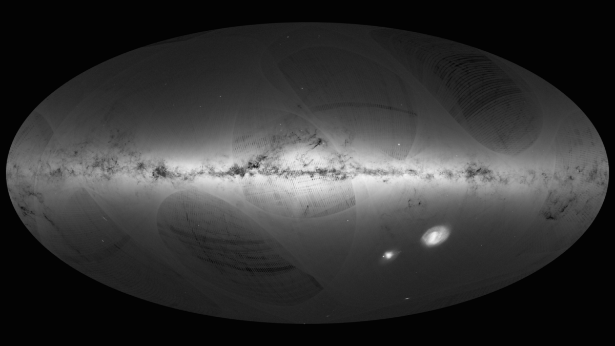 Gaia, con 1.000 millones de pixeles, capta el atlas astronómico más preciso jamás realizado