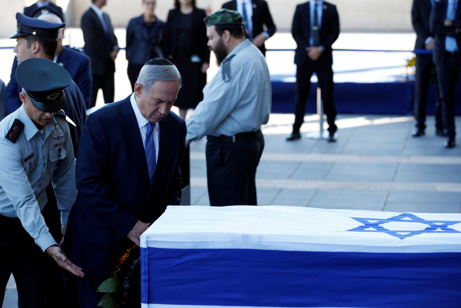 Israel rinde tributo a su último padre fundador Shimon Peres