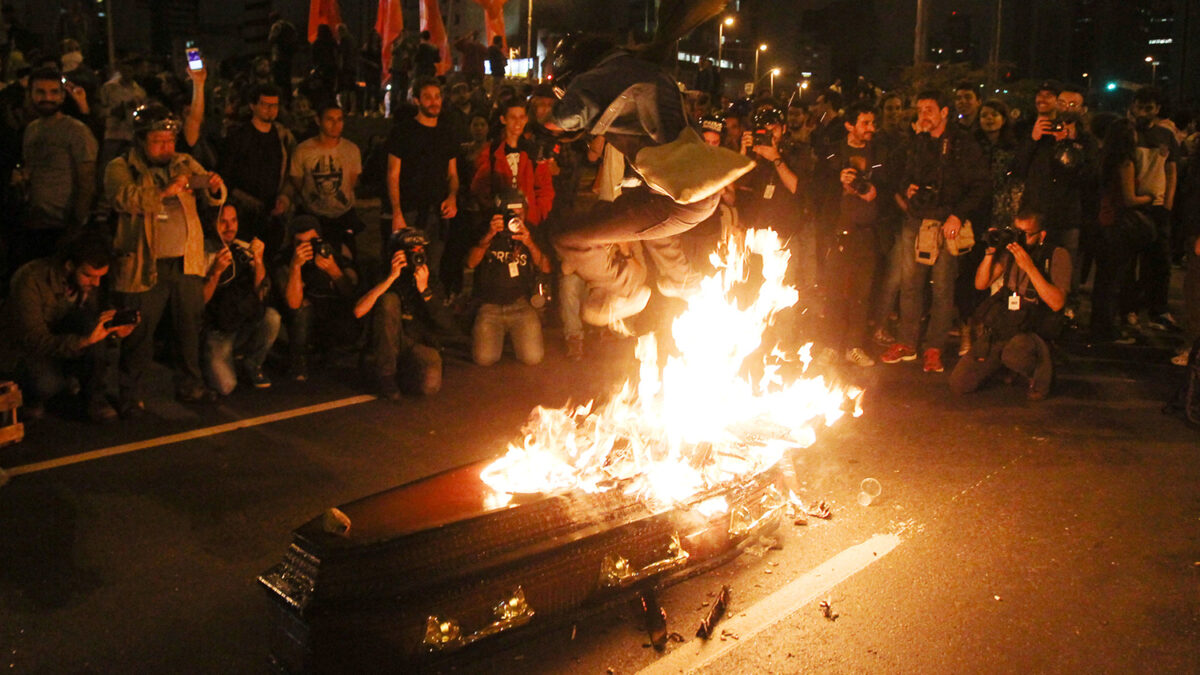 Disturbios en Brasil tras una nueva noche de manifestaciones para exigir a Temer “elecciones ya”