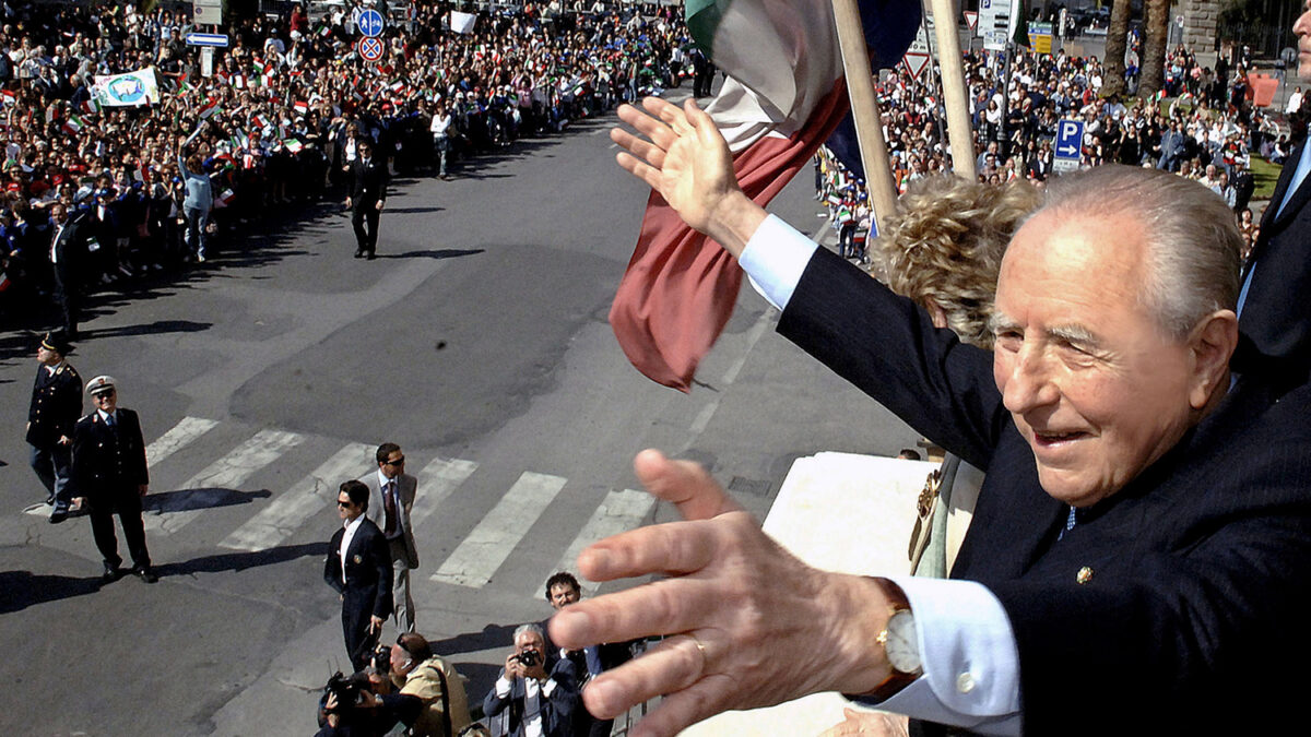 Muere el ex presidente italiano Carlo Azeglio Ciampi