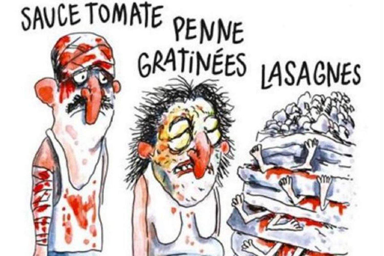 Charlie Hebdo se burla de las víctimas del terremoto de Italia causando indignación