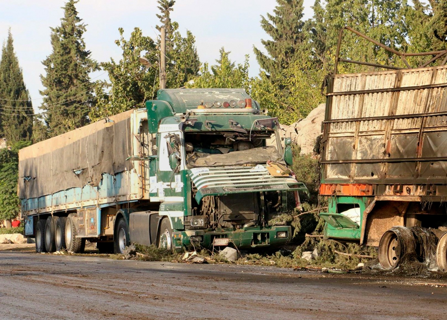 El ataque al convoy humanitario en Siria, posible crimen de guerra