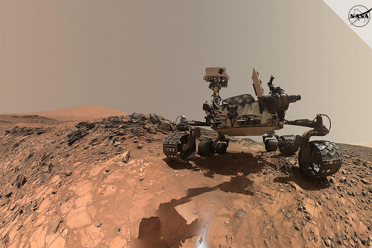 La ruta 99 del Curiosity por Marte