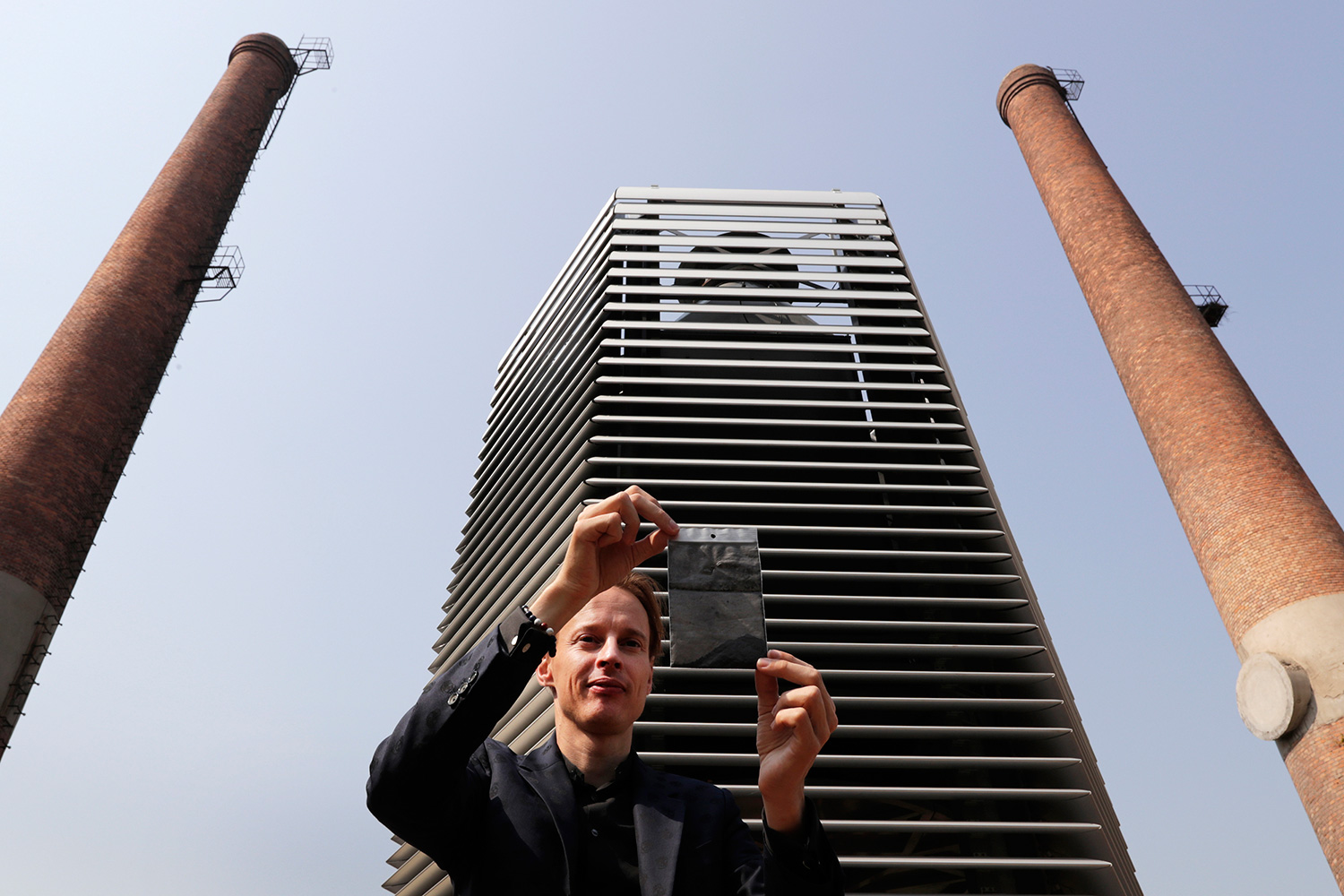 El innovador edificio que es capaz de limpiar el aire de Pekín