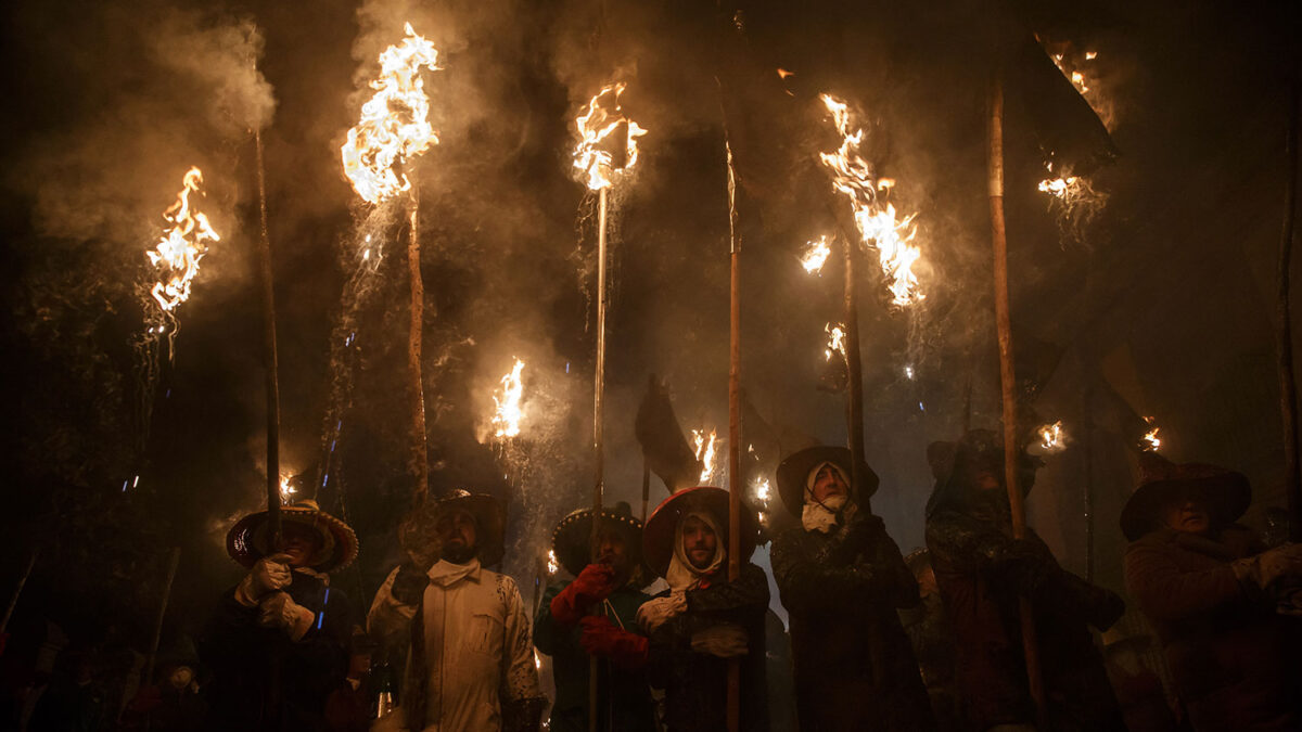 Las impresionantes imágenes de la Fiesta del Vítor en Valladolid