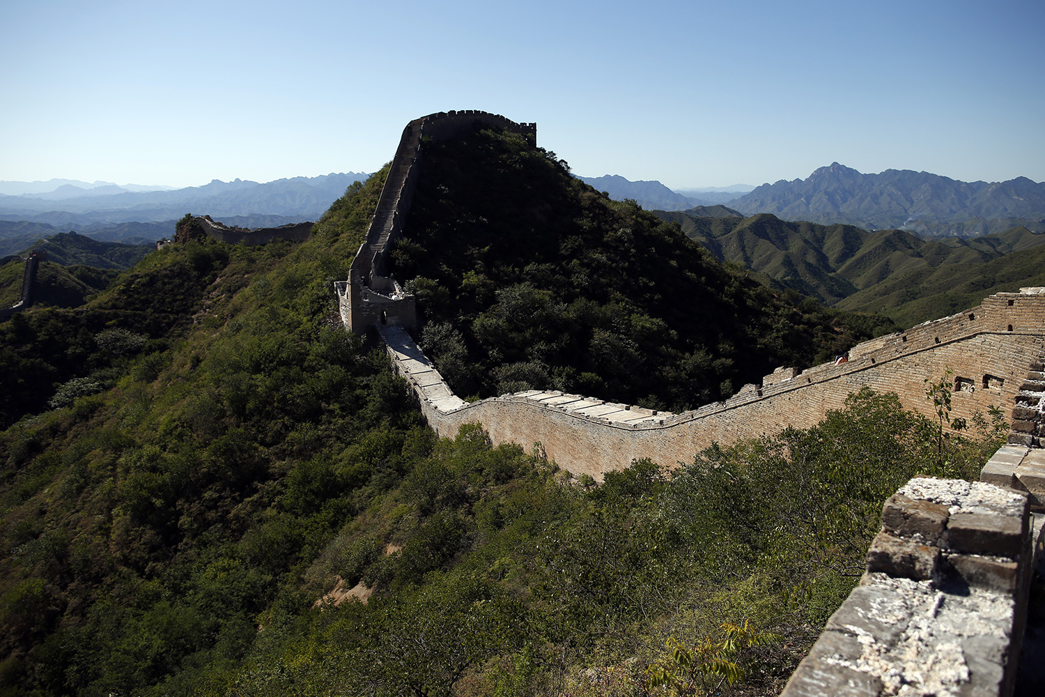 Consternación por la burda reforma de un tramo de la Muralla China