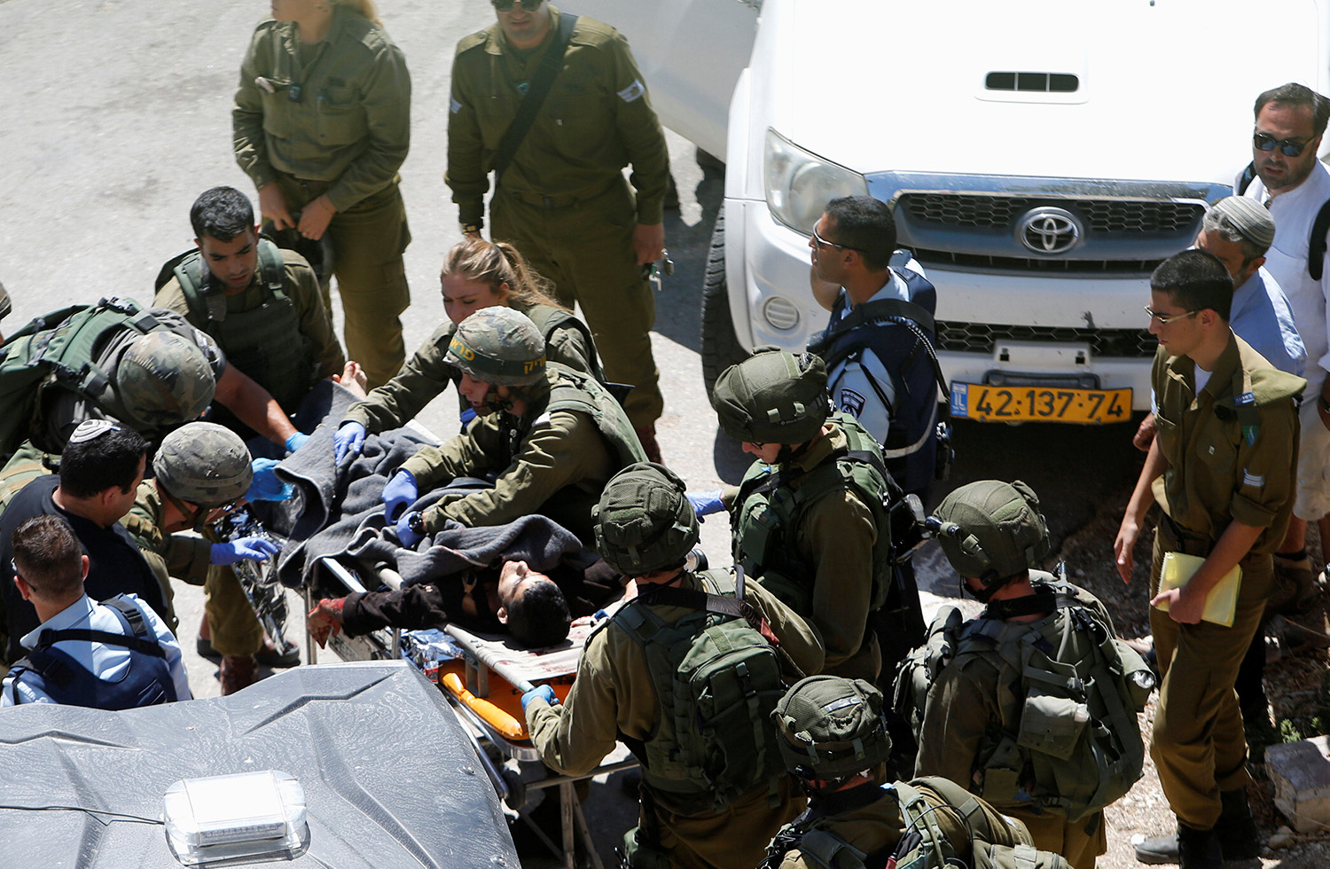 Dos palestinos muertos en un enfrentamiento con fuerzas israelíes