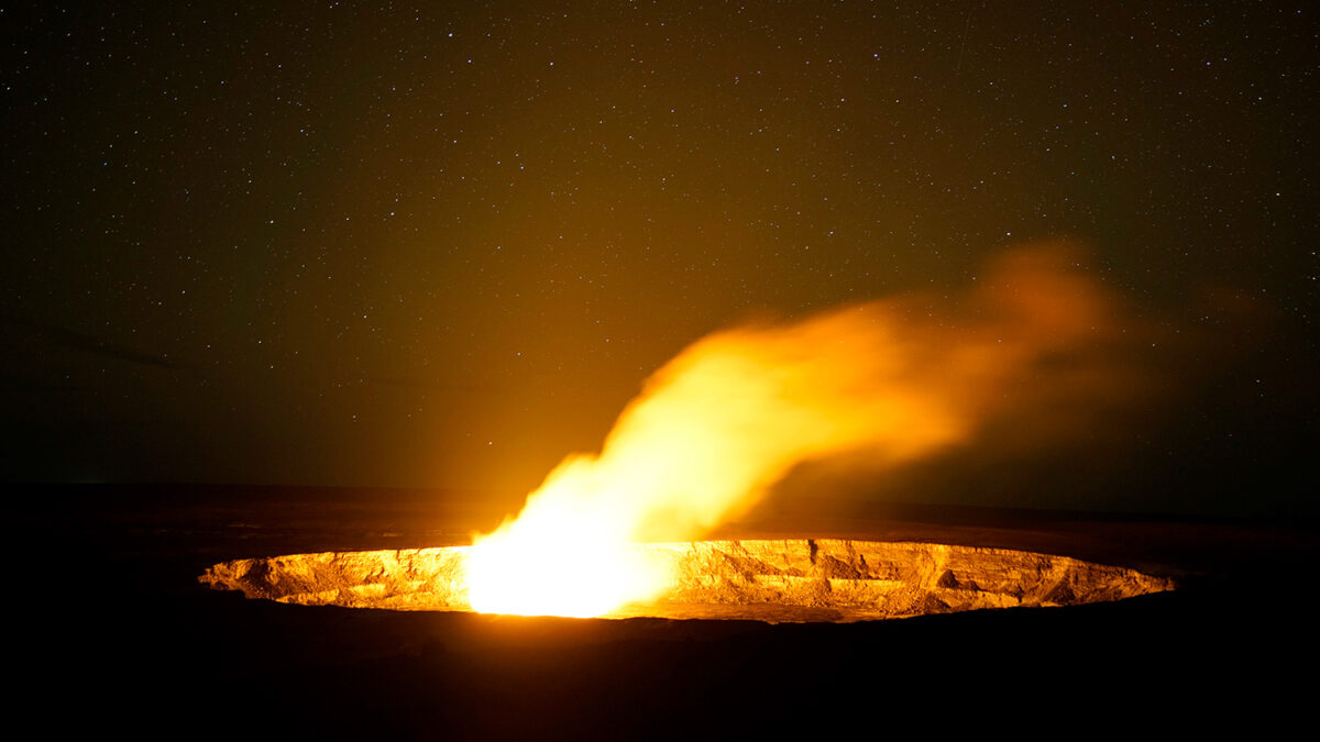 El espectacular Parque Nacional de los Volcanes de Hawái