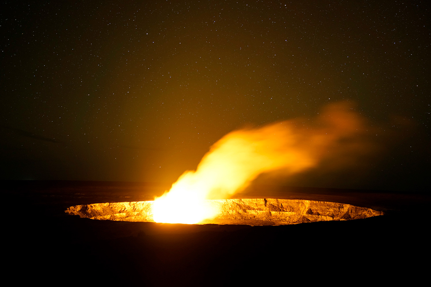 El espectacular Parque Nacional de los Volcanes de Hawái