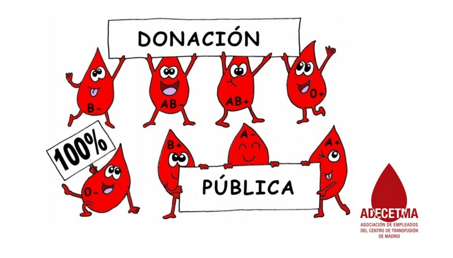 Campaña contra la venta de sangre. (Autor: ADECETMA)