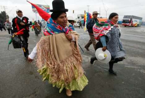 Bolivia reivindica el Día de la Descolonización con manifestaciones