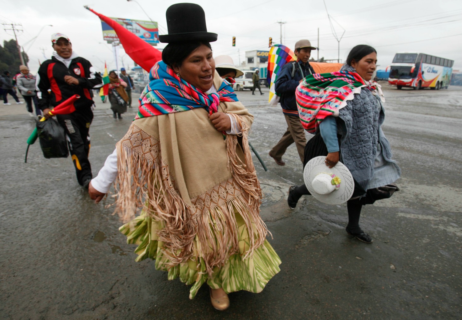 Bolivia reivindica el Día de la Descolonización con manifestaciones