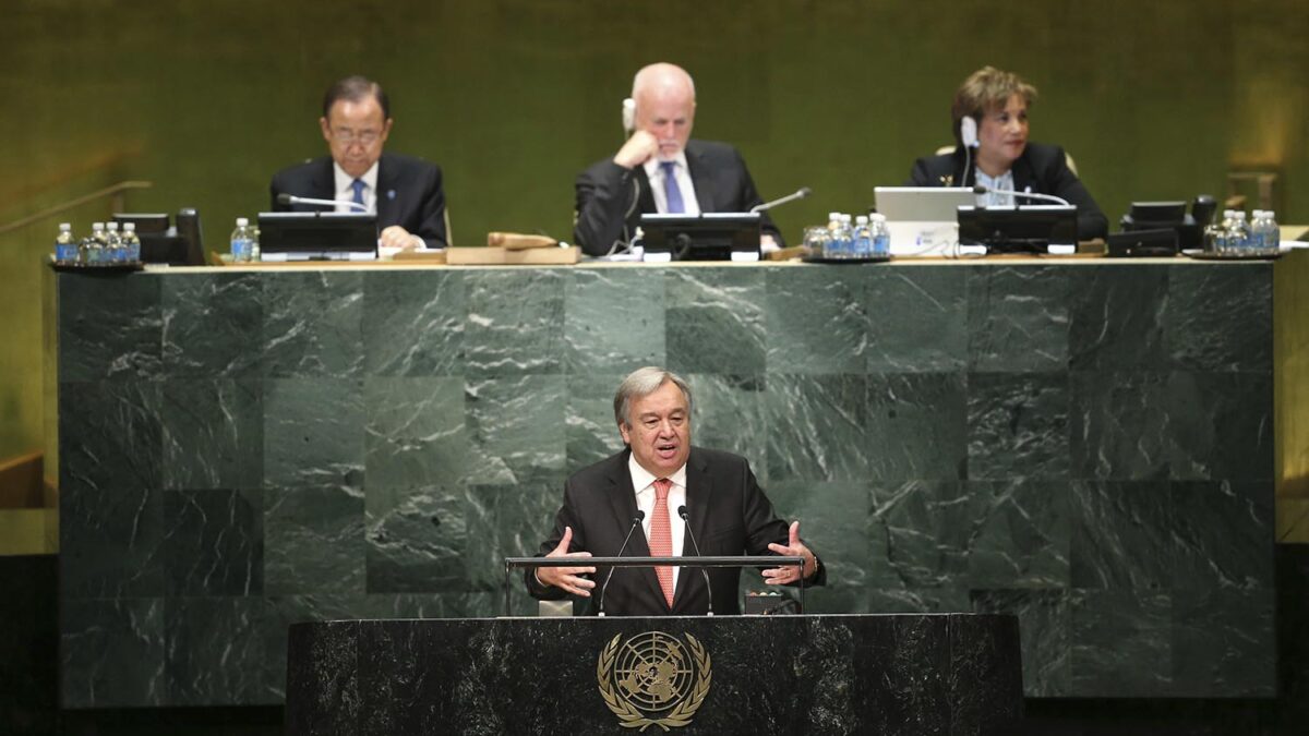 Antonio Guterres, nuevo secretario general de la ONU