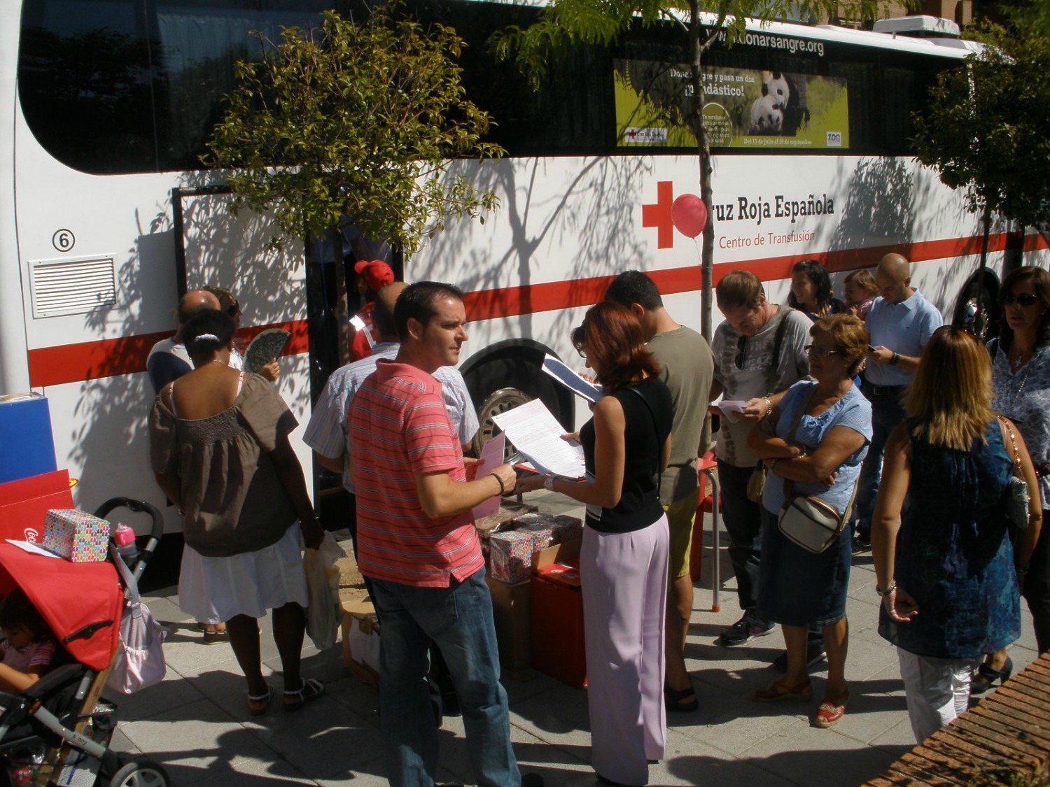 Unidad Móvil de Cruz Roja