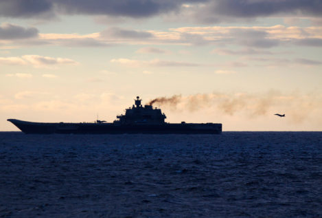 Los buques de guerra rusos no repostaron en Ceuta ante las críticas de la OTAN