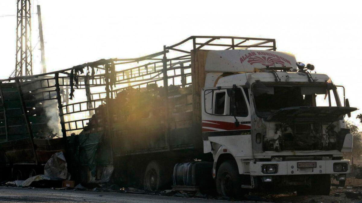 Más de 20 voluntarios mueren tras un ataque a un convoy de ayuda humanitaria