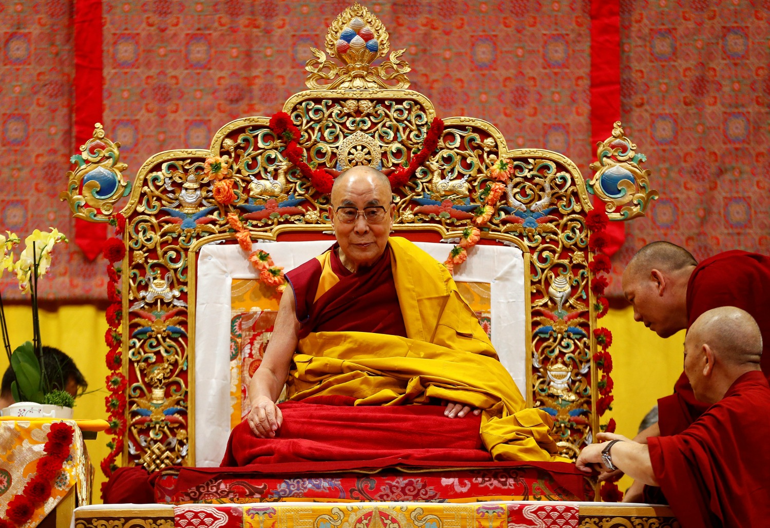 El Dalai Lama pide 