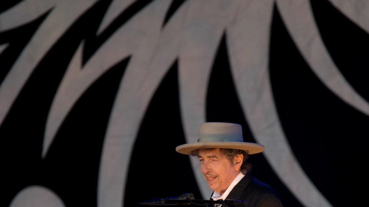 El cantautor Bob Dylan, Premio Nobel de Literatura 2016