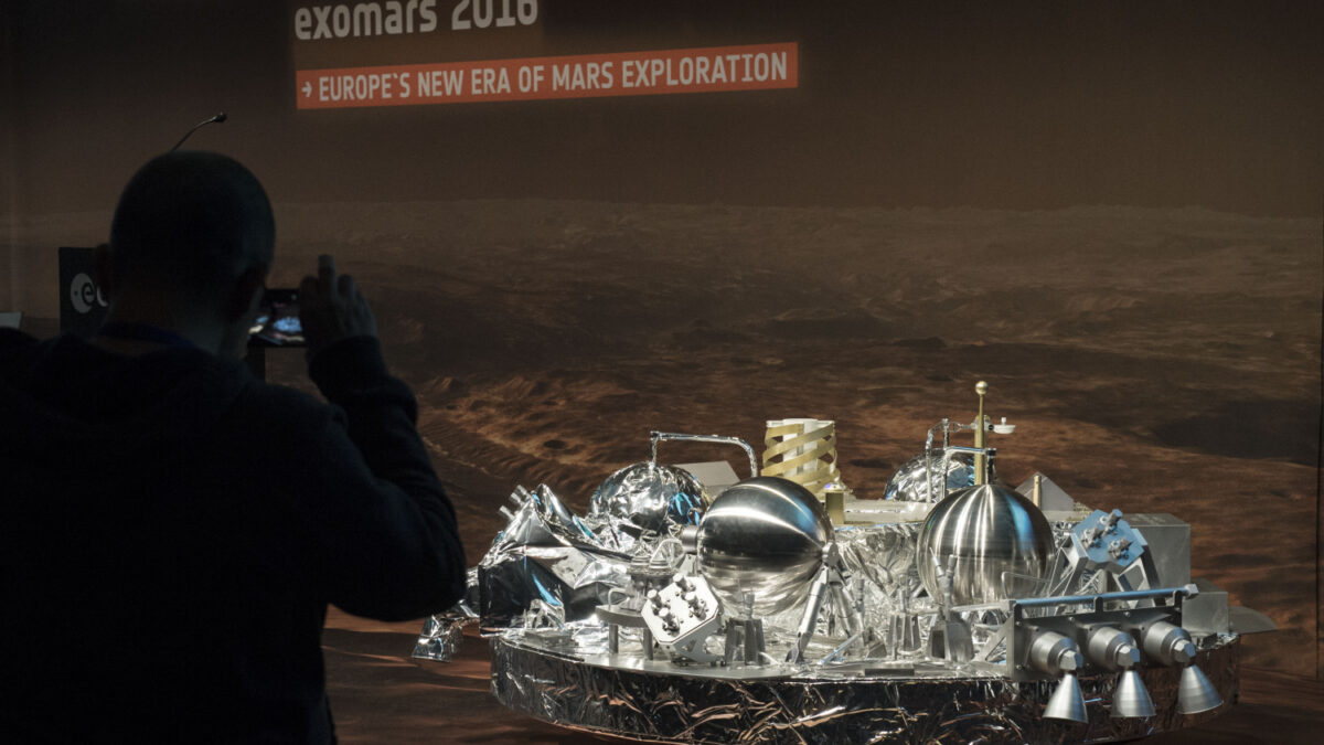 Un error informático hizo que la nave de ExoMars se estrellase en Marte