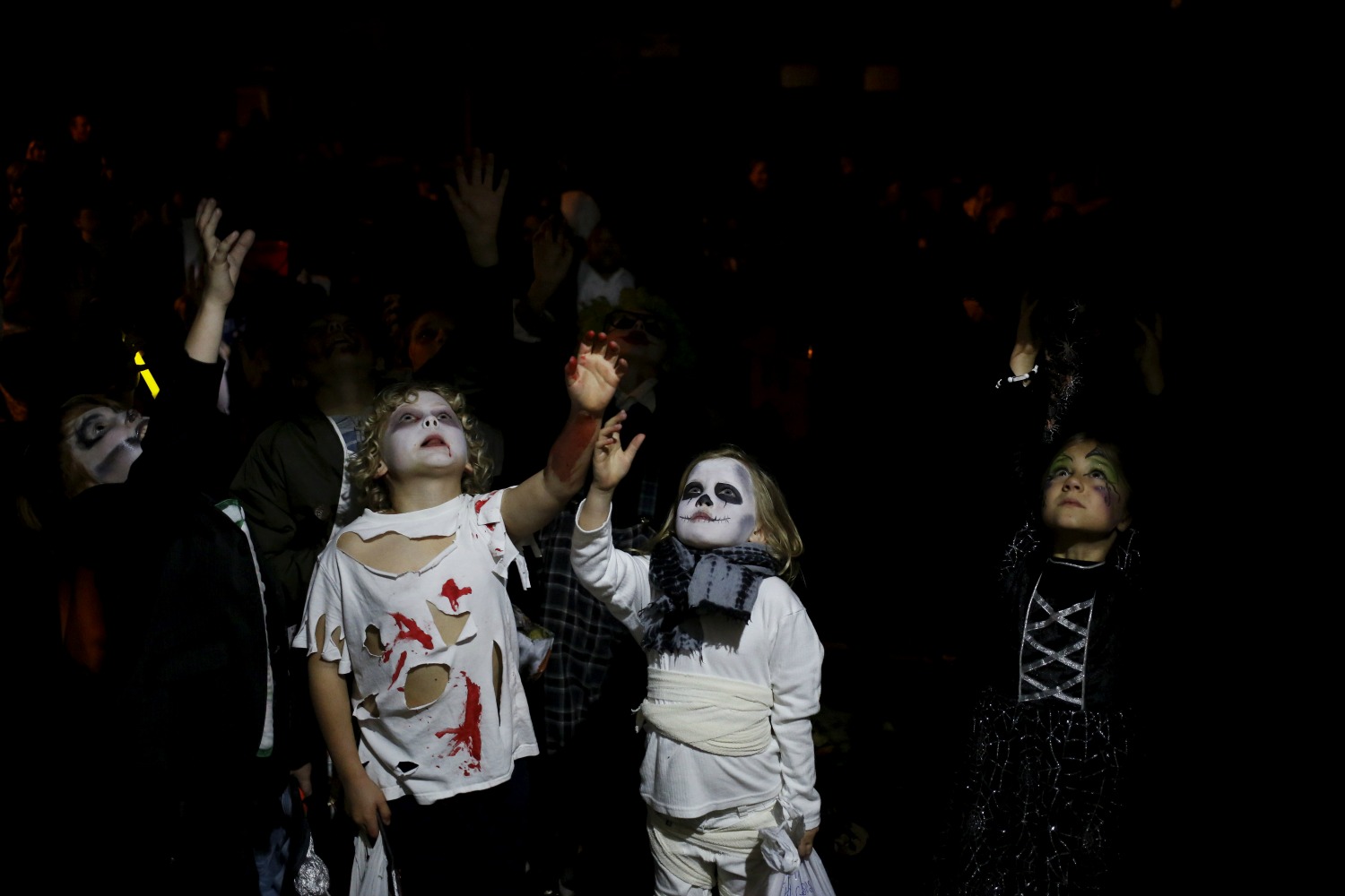 El Halloween más tradicional, con los niños como protagonistas