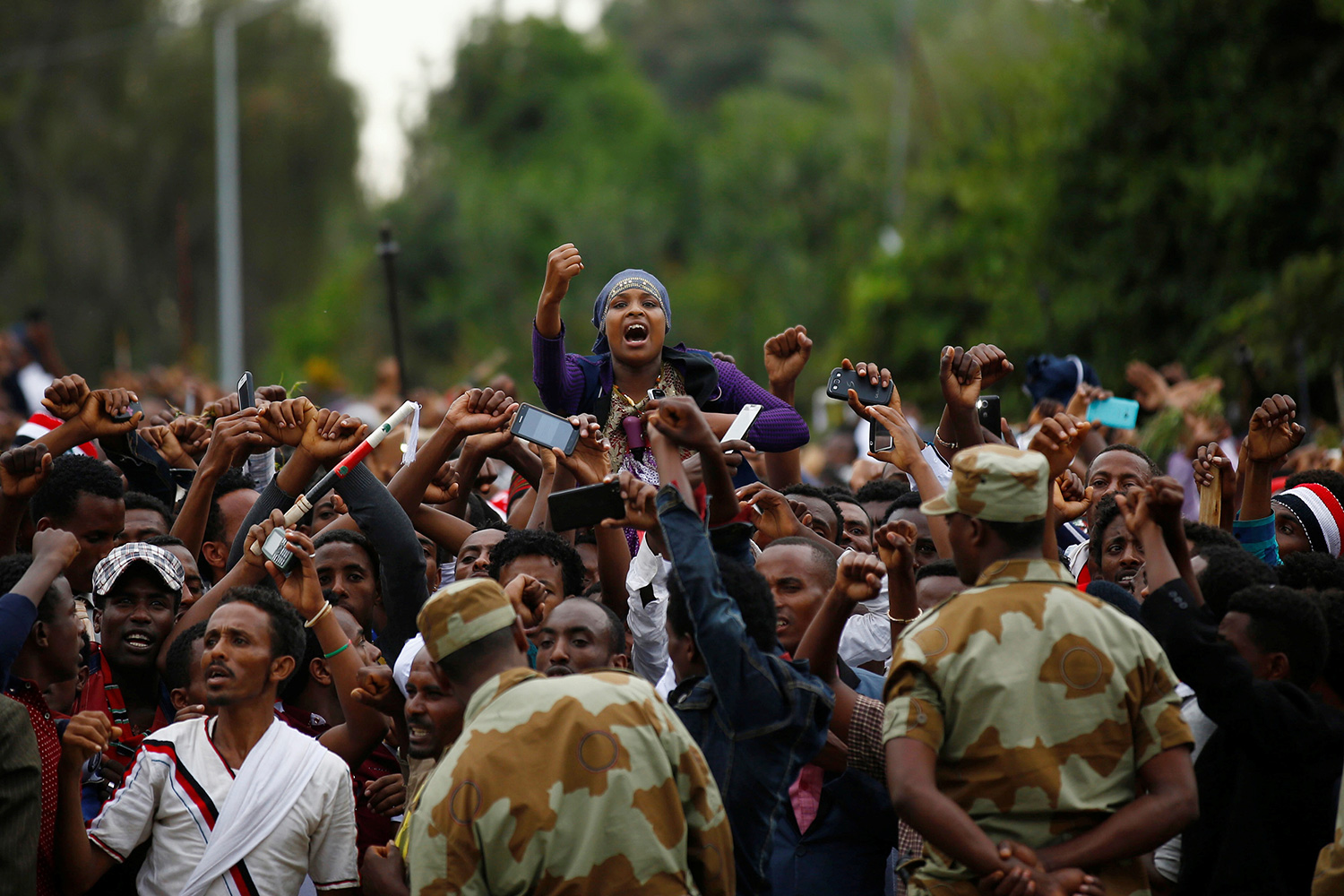 Cinco años de prisión para todo etíope que convoque manifestaciones en Facebook