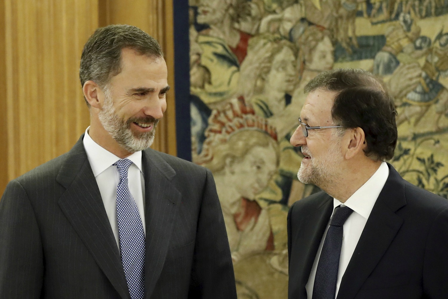 El rey propone a Rajoy con la seguridad de que será investido el día 29