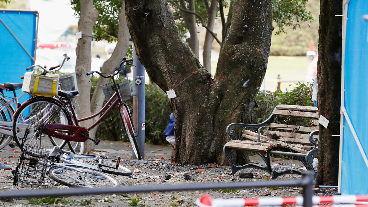 Un militar jubilado se suicida haciendo explotar una bomba en un parque de Japón