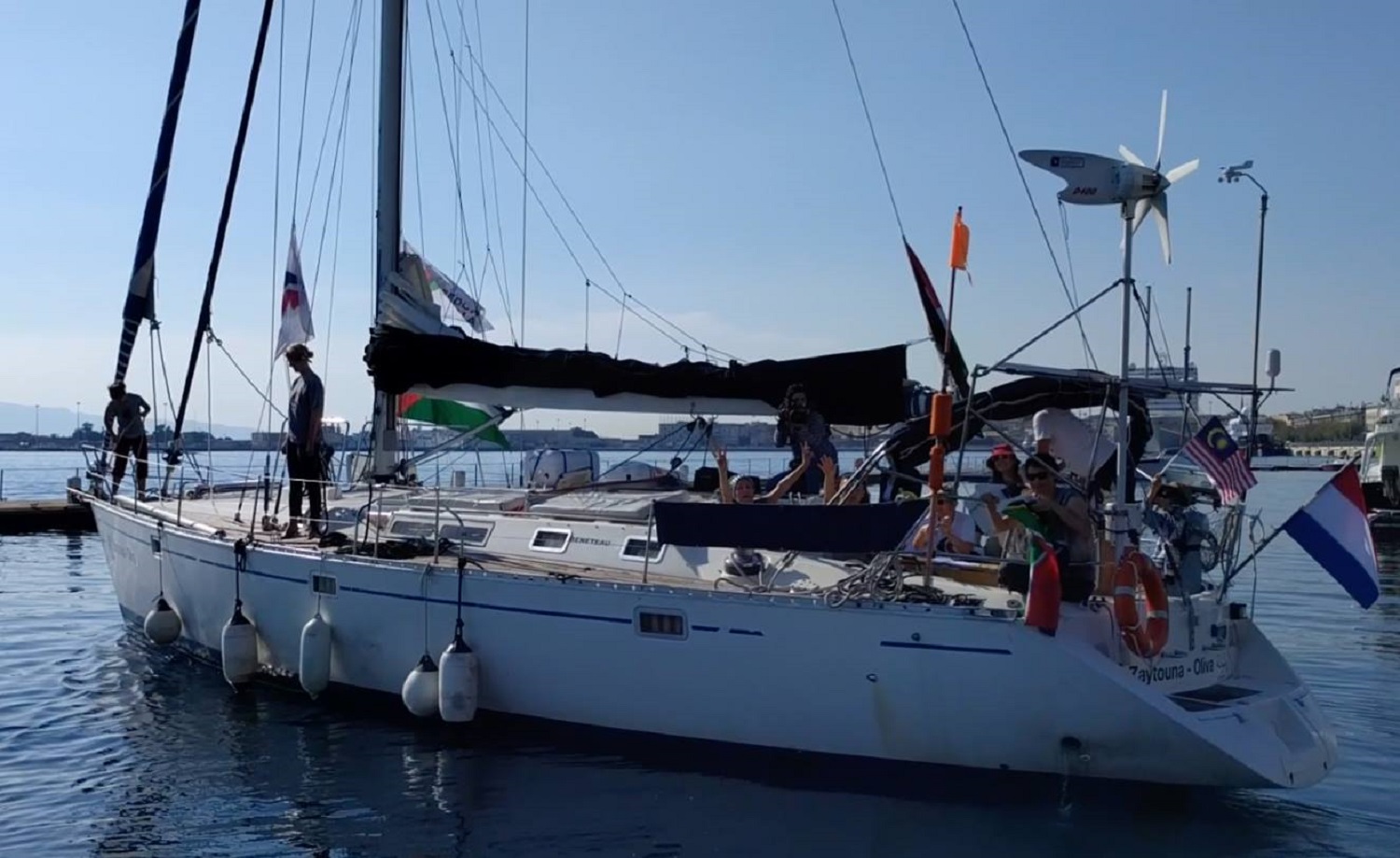 Israel intercepta un barco con activistas pro-Palestina frente a Gaza