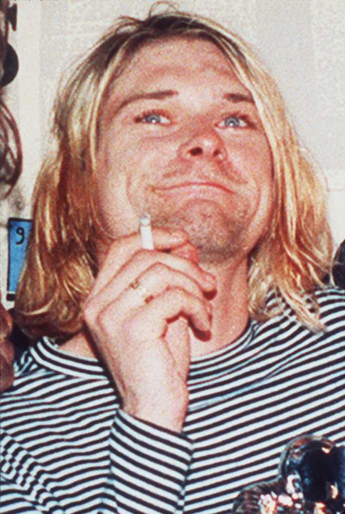 Kurt Cobain en un documental emitido en 1993 (Foto: Mark J.Terrill/AP)