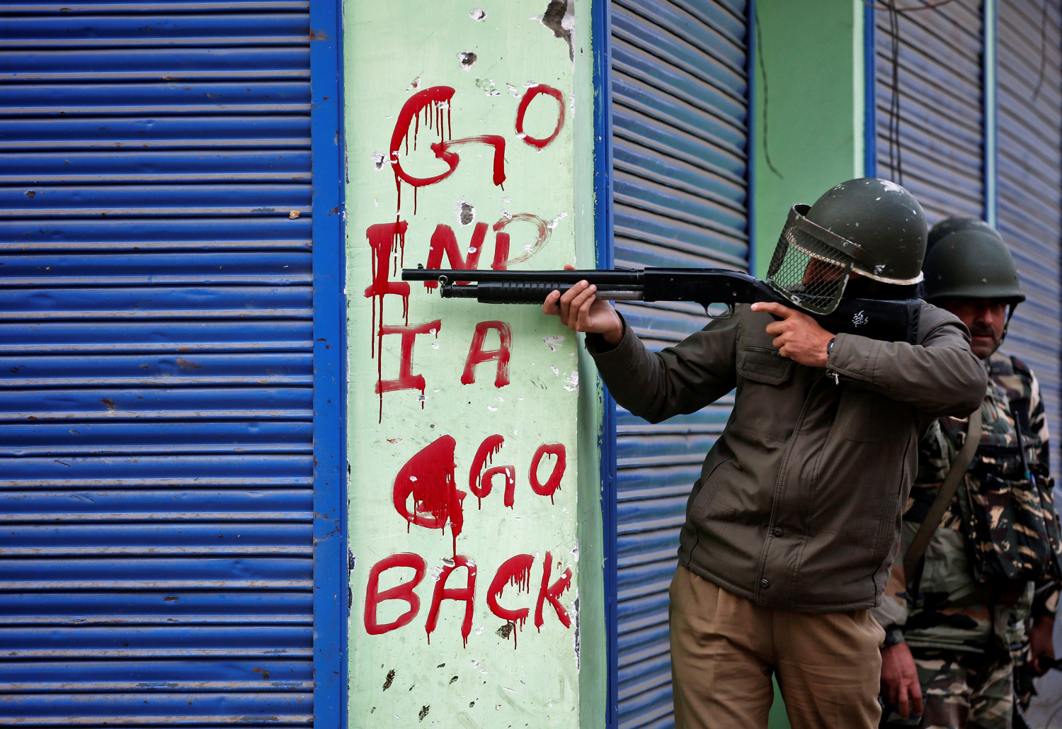 La represión de India en Cachemira está dejando a cientos de personas ciegas