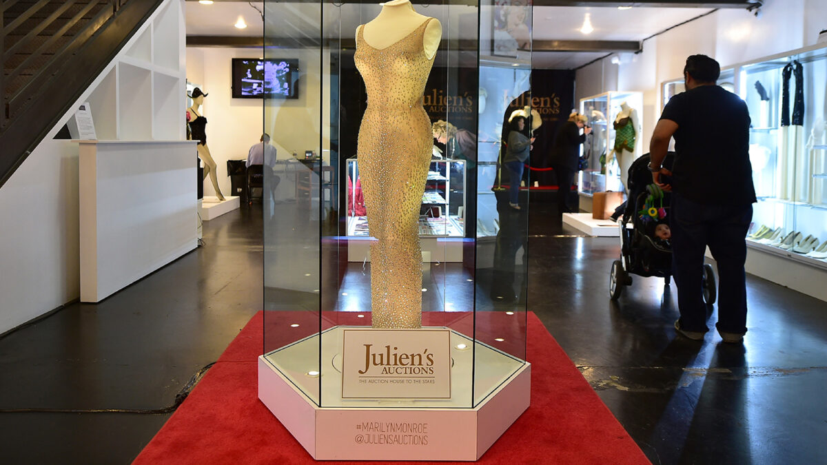 El vestido con el que Marilyn Monroe cantó ‘Happy Birthday’ a John Kennedy, subastado por 4,5 millones
