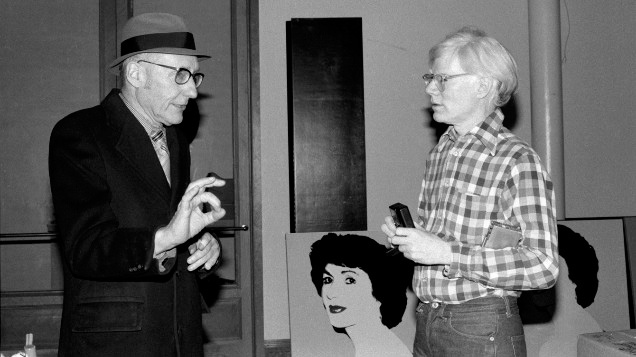 William Burroughs y Andy Warhol. (Foto: Bobby Grossman vía Metropoli)
