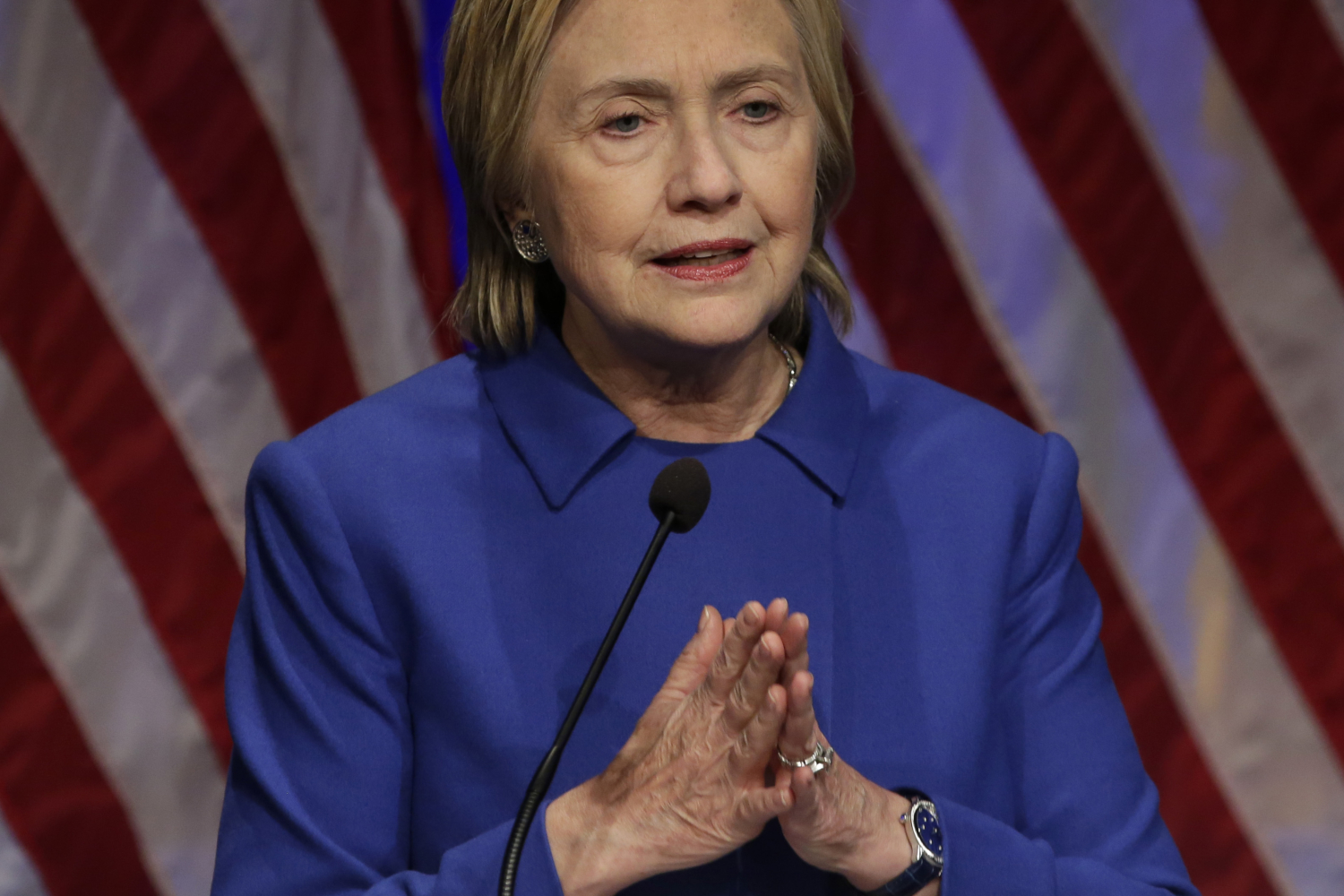La reaparición más difícil de Hillary Clinton tras su derrota