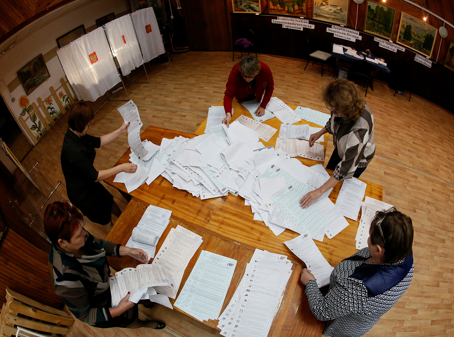 Detectan un fraude en las elecciones parlamentarias rusas de septiembre