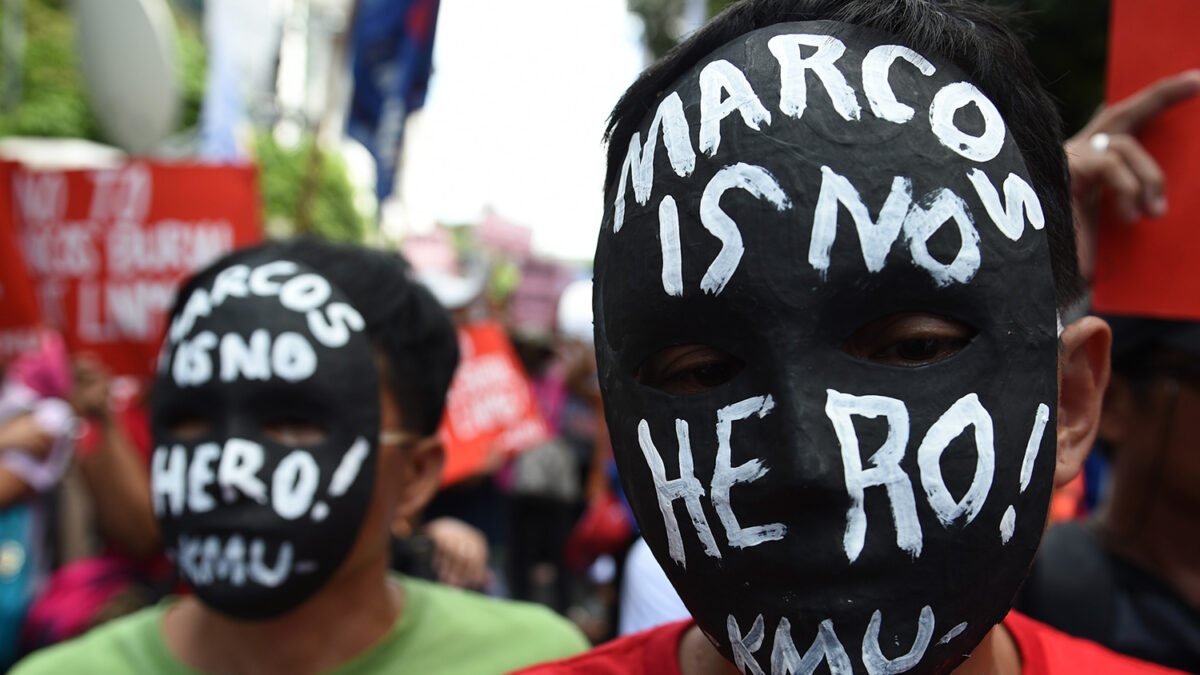 Filipinas enterrará como héroe al ex dictador Marcos