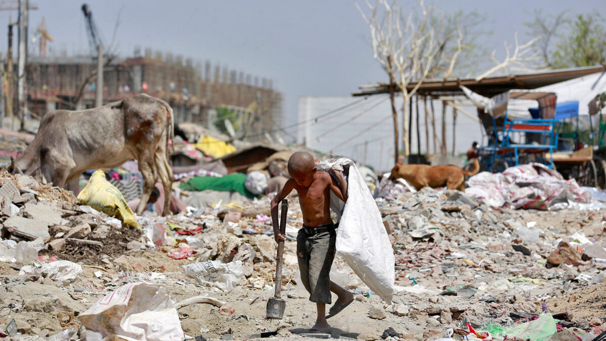 India no sabe qué hacer con su basura