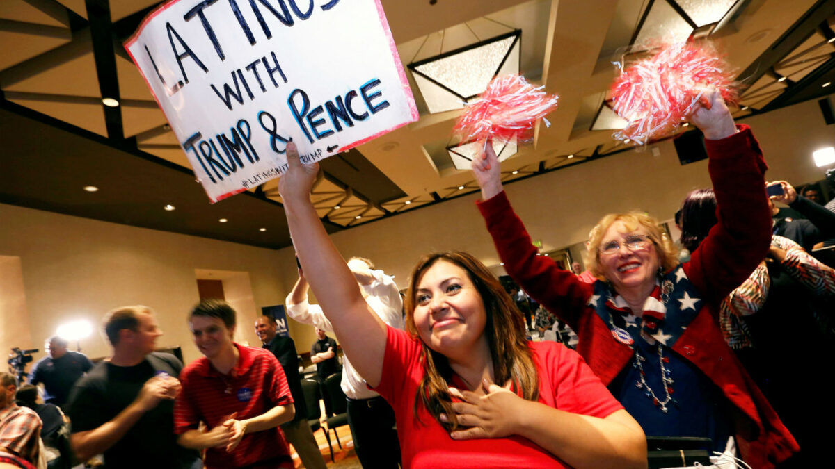 Las mujeres dan la llave de la Casa Blanca a Donald Trump