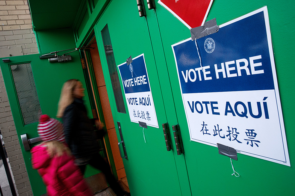 En estas elecciones, uno de cada tres votantes pertenece a una minoría étnica.(Foto: Drew Angerer / GETTY IMAGES NORTH AMERICA / AFP)