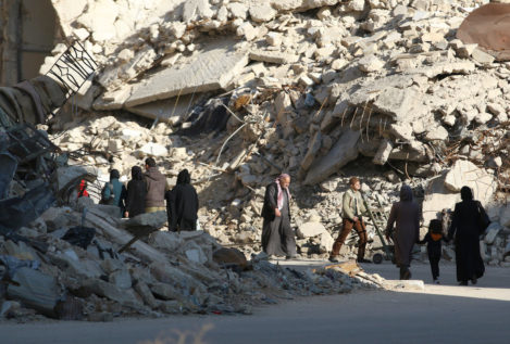 La segunda jornada de bombardeos en Alepo eleva la cifra de muertos a más de 70