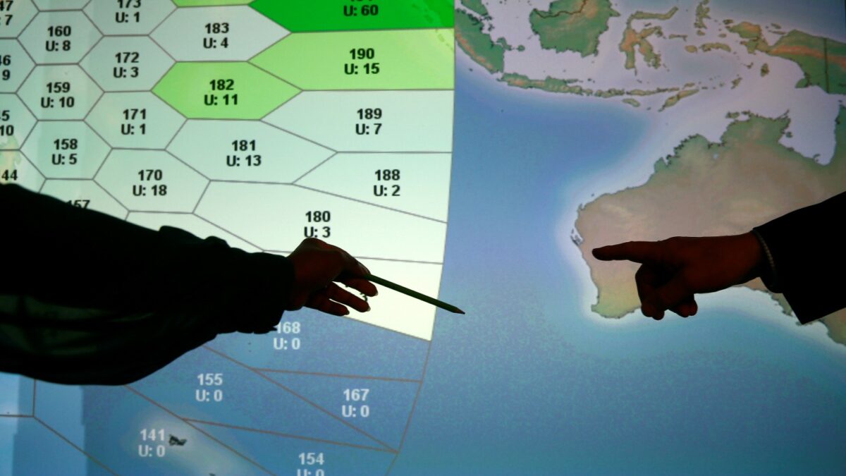 El vuelo MH370 desaparecido puede que no esté en la zona de búsqueda