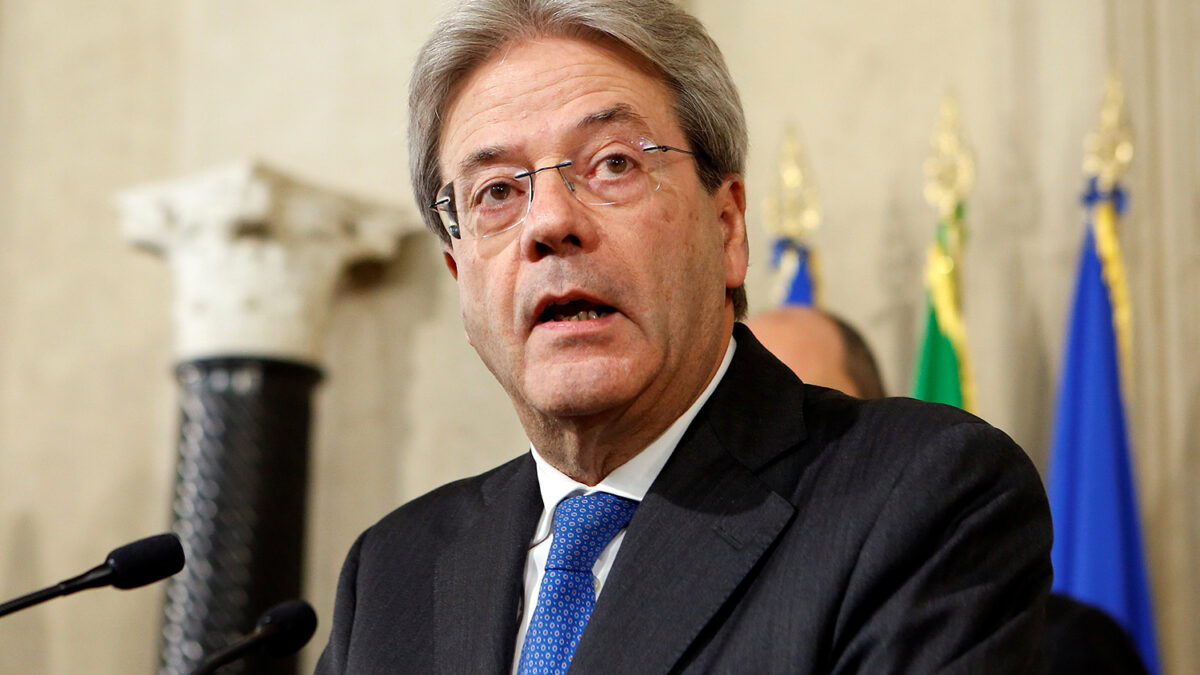 Paolo Gentiloni acepta el encargo de formar gobierno en Italia