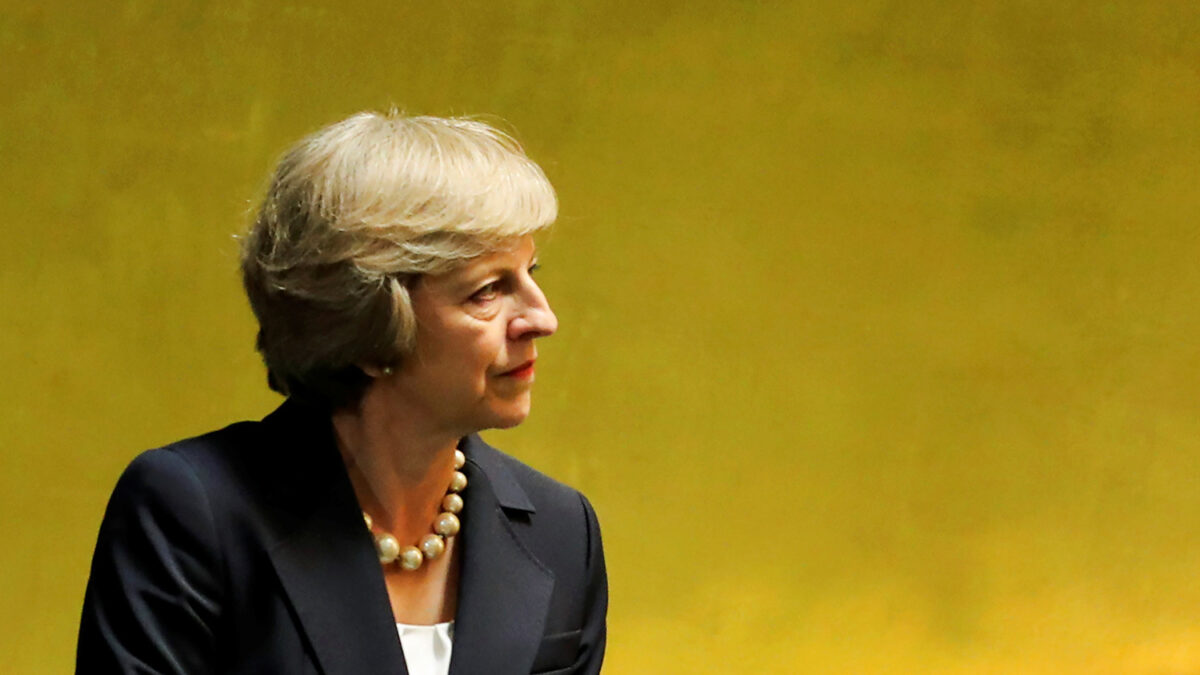 Theresa May, la capitana del barco del Brexit