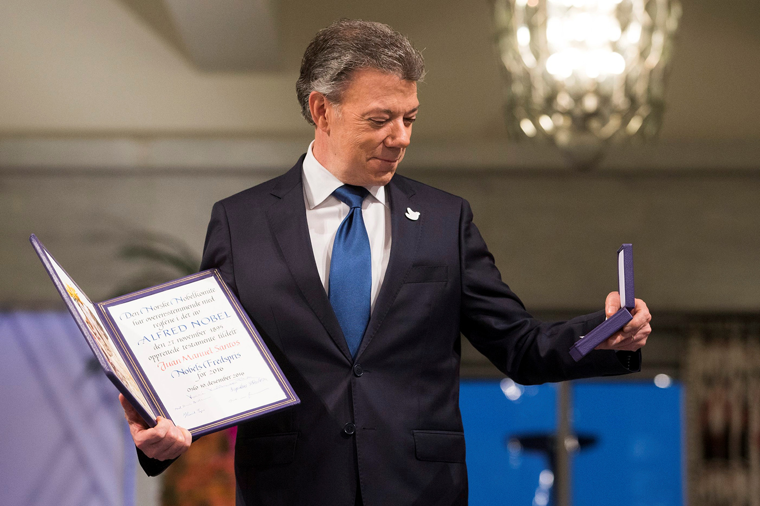 Juan Manuel Santos, el impulso a la paz en Colombia