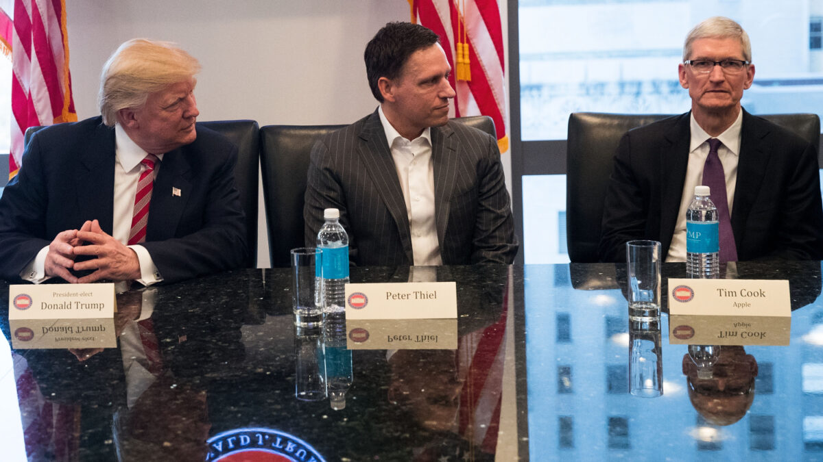 Silicon Valley se reconcilia con Donald Trump